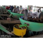 تكنولوجيا معالجة خام الذهب باستخدام طاحونة حافة العداء